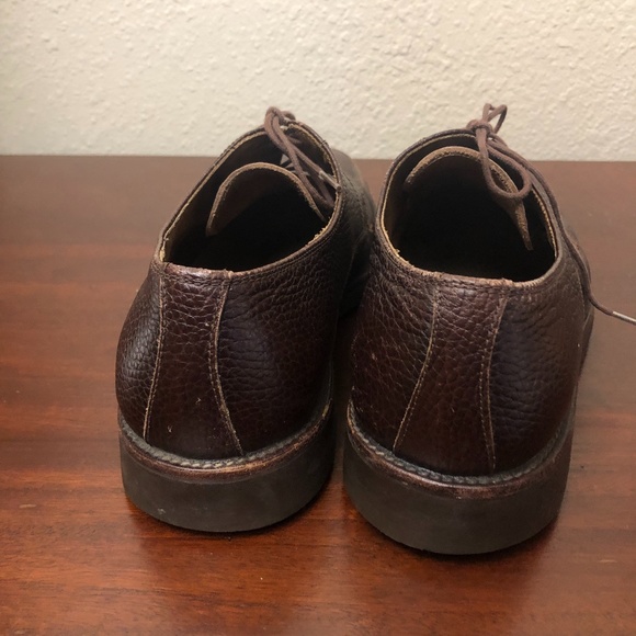 OGGI Mens Brown Leather Oxford Loafers Size10.5